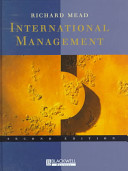 International management : cross cultural dimensions /