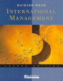 International management : cross-cultural dimentions /