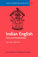 Indian English texts and interpretation /