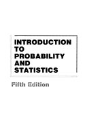 Introduction to probability and statistics /