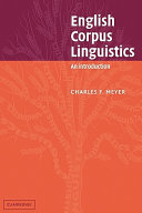 English corpus linguistics an introduction /