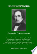 Cantatas for festive occasions