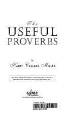 The useful proverbs /