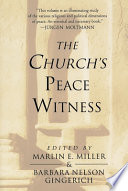The church's peace witness /