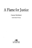 A flame for justice /
