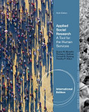 Applied social research : a tool for the human services /