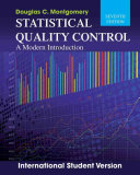 Statistical quality control : a modern introduction /