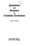 Questions and answers on creation/evolution /