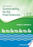 Handbook of sustainability for the food sciences