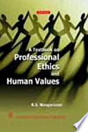 Textbook on professional ethics and human values