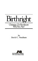 Birthright : christian, do you know who you are? /