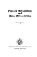 Peasant mobilization and rural development /