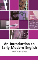 Introduction to early modern English