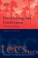 Forest ecology and conservation : a handbook of techniques /