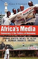 Africa's media and the politics of belonging /