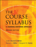 The course syllabus : a learning-centered approach /