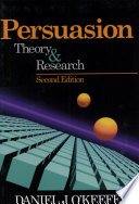 Persuasion : theory and research /