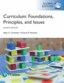 Curriculum foundations, principles, and issues