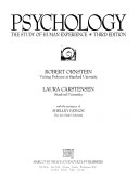 Psychology : the study of human experience /