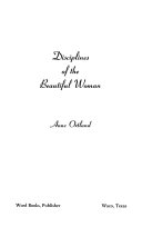Disciplines of the beautiful woman /