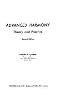 Advanced harmony; theory and practice /