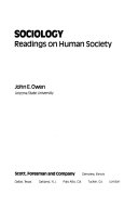 Sociology : readings on human society /