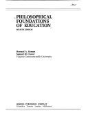 Philosophical foundations of education /