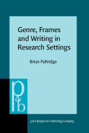Genre, frames and writing in research settings