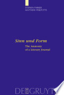 Sinn und form the anatomy of a literary journal /