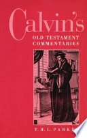 Calvin's Old Testament commentaries /