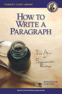 How to read a paragraph  : the art of close reading /