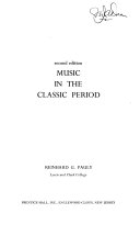 Music in the classic period /