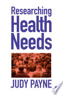 Researching health needs a community-based approach /