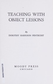 Teaching with object lessons /