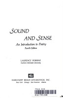Sound and sense : an introduction to poetry.