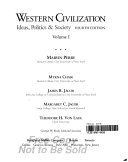 Western civilization : Ideas, politics & society /