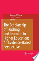 The Scholarship of Teaching and Learning in Higher Education: An Evidence-Based Perspective