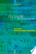 Intonation deutscher Regionalsprachen