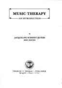 Music Therapy : An introduction /