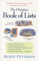 The christian book of lists /