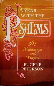 A Year with the Psalms : 365 meditations and prayers /