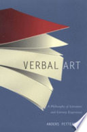 Verbal art a philosophy of literature and literary experience /