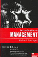 Introduction to management /