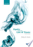 Equity and the law of trusts /