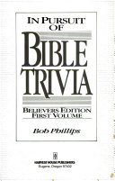 In search of Bible trivia /