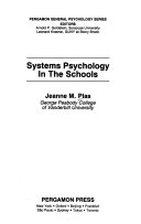 Systems psychology in the schools /