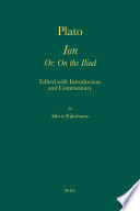 Ion, or, On the Iliad