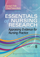Essentials of nursing research : appraising evidence for nursing practice /
