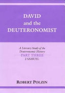 David and the deuteronomist /