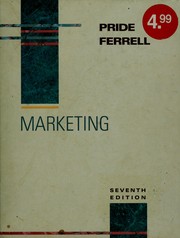 Marketing : concepts and strategies /